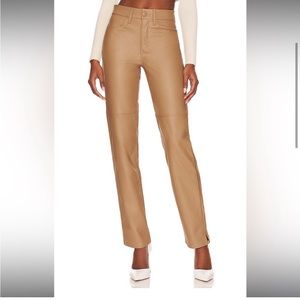 Good American Better Than Leather Good Boy Pants NWT